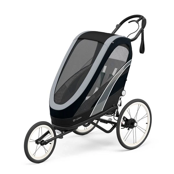 CYBEX ZENO One Box All Black Rahmen + Sitzpaket Als Komplett-Set 1 CYBEX ZENO One Box All Black Rahmen + Sitzpaket Als Komplett-Set