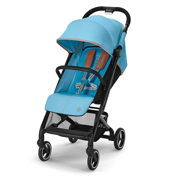 CYBEX Beezy Buggy Beach Blue Gestell In Black 1 CYBEX Beezy Buggy Beach Blue Gestell In Black