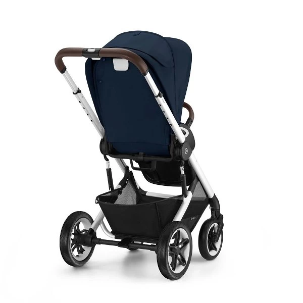 CYBEX Talos S LUX Kinderwagen Bundle Ocean Blue Gestell In Silver 4 CYBEX Talos S LUX Kinderwagen Bundle Ocean Blue Gestell In Silver – Bild 4