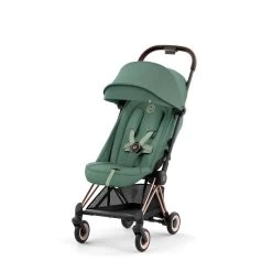 CYBEX Coya Rosegold Leaf Green 10 CYBEX Coya Rosegold Leaf Green -Geschäft Für Babyprodukte cyb 23 int y045 coya legr rogo sunvisor