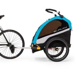 Burley D´Lite X Fahrradanhänger Aqua 2-Sitzer Mit Buggy-Funktion 10 Burley D´Lite X Fahrradanhänger Aqua 2-Sitzer Mit Buggy-Funktion -Geschäft Für Babyprodukte dlite x bike webex