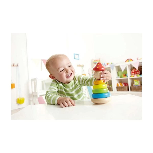Hape Stapel-Clown E0400 2 Hape Stapel-Clown E0400 – Bild 2