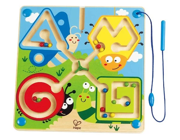 Hape Magnet Labyrinth Kleine Tierwelt E1709 1 Hape Magnet Labyrinth Kleine Tierwelt E1709