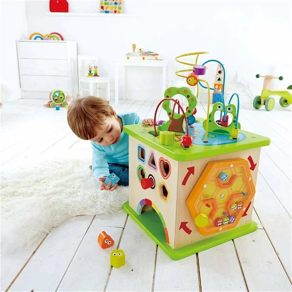 Hape Motorikwürfel Kleine Tierchen E1810 2 Hape Motorikwürfel Kleine Tierchen E1810 – Bild 2