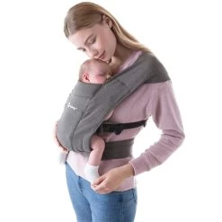 Ergobaby Embrace Blush Pink Babytrage Für Neugeborene -Geschäft Für Babyprodukte embrace heathergrey bcemagry ifi