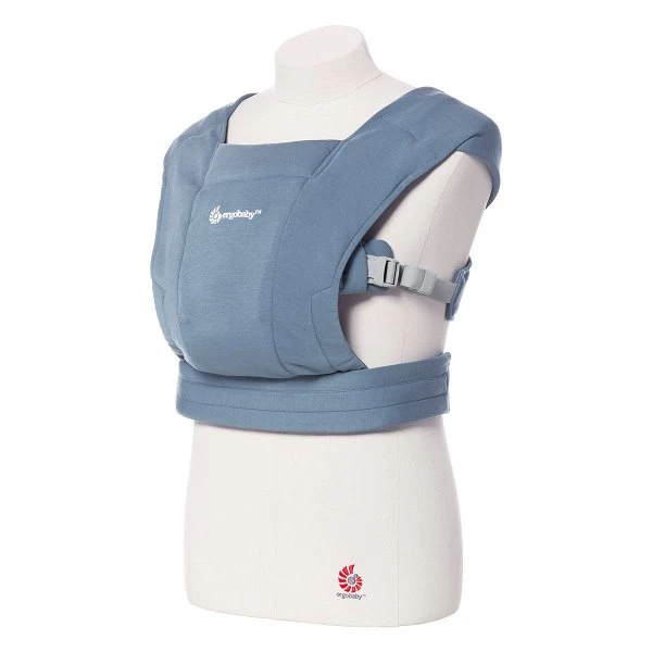 Ergobaby Embrace Oxford Blue Babytrage Für Neugeborene 1 Ergobaby Embrace Oxford Blue Babytrage Für Neugeborene