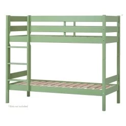 Hoppekids ECO Comfort Etagenbett Pale Green 70 X 160 Cm - Ohne Lattenroste -Geschäft Für Babyprodukte etagenbett 70x160 green 2