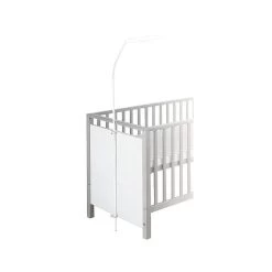 Schardt Florence Kombi-Kinderbett 70x140 Cm -Geschäft Für Babyprodukte himmelstange weiss purebettsgr 55