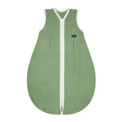 Alvi Kugelschlafsack Mäxchen Light Special Fabrics Felpa Nap Green - Größe 70-110 Cm Wählbar