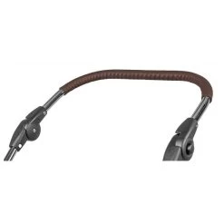 HESBA Corrado Kinderwagen 796/227 Teilleder Mit Schwenkbaren Vorderrädern Schwarz SW-SL 2/25 -Geschäft Für Babyprodukte ledergriff braun 9508 2