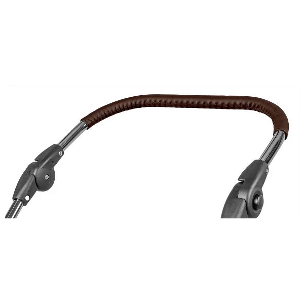 HESBA Condor Coupe Kinderwagen Außen 281 Innen 185 Teilleder - Räder Weiß 25 Cm, Griff Dunkelbrau 5 HESBA Condor Coupe Kinderwagen Außen 281 Innen 185 Teilleder - Räder Weiß 25 Cm, Griff Dunkelbrau – Bild 5