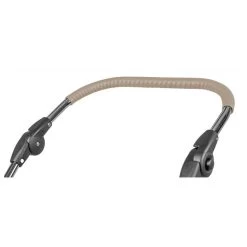 HESBA Condor Coupe Kinderwagen Außen 261 Innen 180 Teilleder - Räder Weiß 30 Cm, Griff Weiß -Geschäft Für Babyprodukte ledergriff greige 9521 1