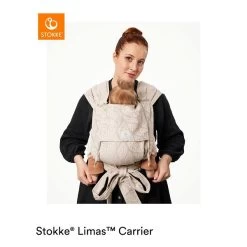 Stokke® Limas™ Babytrage Floral Slate 10 Stokke® Limas™ Babytrage Floral Slate -Geschäft Für Babyprodukte limascarrier valbeige front 220425 1281 rt 1 1