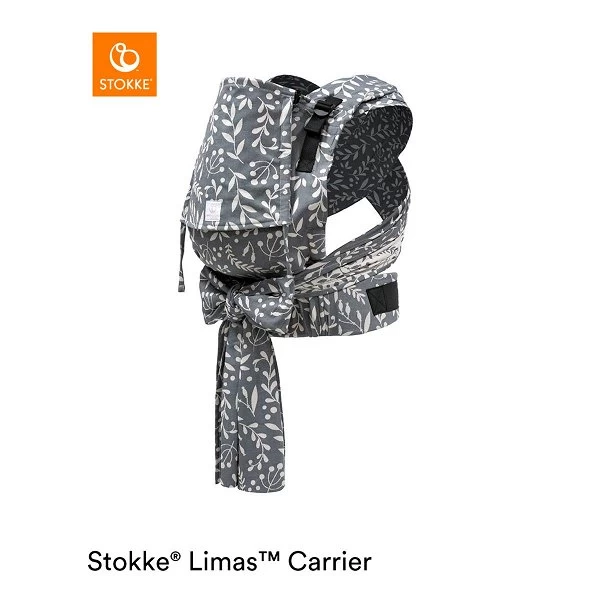 Stokke® Limas™ Plus Babytrage Floral Slate 1 Stokke® Limas™ Plus Babytrage Floral Slate