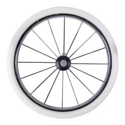 HESBA Condor Coupe Kinderwagen Außen 298 Innen 718 Räder Weiß 30 Cm, Ledergriff Braun -Geschäft Für Babyprodukte metallspeichenrad eva 300 1