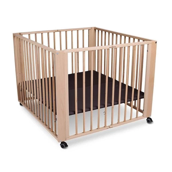 TiSsi Moritz Laufgitter Aus Massiv Buche Natur Platzsparend Faltbar Mit Rollen 5 TiSsi Moritz Laufgitter Aus Massiv Buche Natur Platzsparend Faltbar Mit Rollen – Bild 5