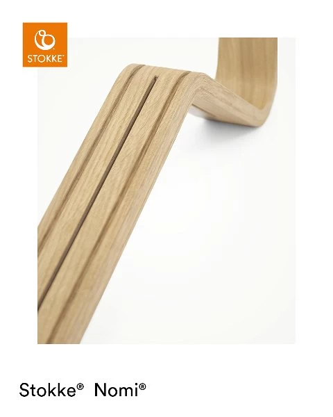 Stokke® Nomi® Stuhl Oak White 2 Stokke® Nomi® Stuhl Oak White – Bild 2
