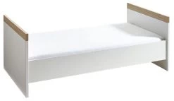 Transland Hilja Kinderbett 70 X 140 Cm Eiche-Bordeaux/kreideweiß -Geschäft Für Babyprodukte paidi hilja juniorbett 2