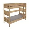 Paidi Sten Etagenbett 180 Cm Eiche Quadratische Bettpfosten Gerade Leiter 90x200 Cm