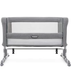 Joie Roomie Beistellbett Gray Flannel -Geschäft Für Babyprodukte roomie grayflannel hero low