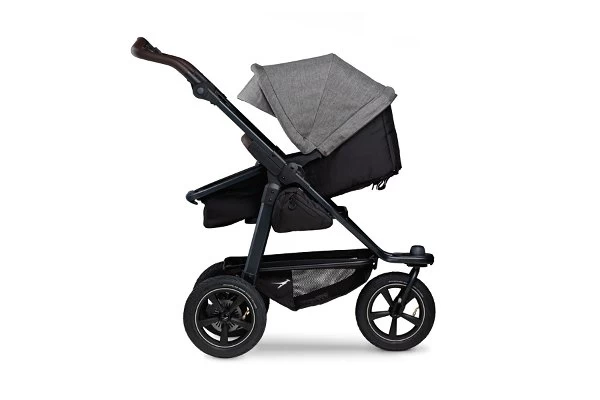 Tfk Mono 2 Kinderwagen Bundle Premium Grau Luftrad | CYBEX Cloud T I-Size + Base + Adapter 4 Tfk Mono 2 Kinderwagen Bundle Premium Grau Luftrad | CYBEX Cloud T I-Size + Base + Adapter – Bild 4