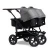 Tfk Duo 2 Kombi Kinderwagen Premium Grau Luftrad-Set