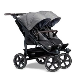 Tfk Duo 2 Sportwagen Premium Grau Luftkammer Radset