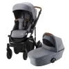 Britax Smile 3 Kinderwagen Frost Grey Essential Set GRATIS Babywanne