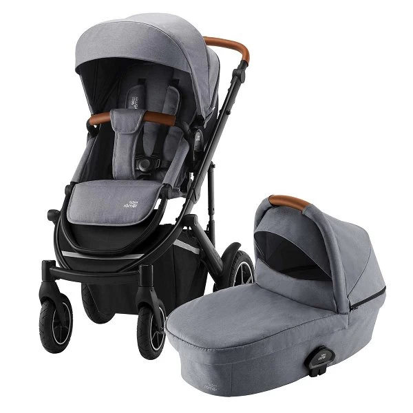 Britax Smile 3 Kinderwagen Frost Grey Essential Set GRATIS Babywanne 1 Britax Smile 3 Kinderwagen Frost Grey Essential Set GRATIS Babywanne