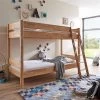Relita STEFAN Etagenbett Buche Massiv Natur Zu 2 Einzelbetten Umbaubar - Frachtfrei