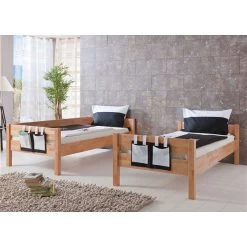 Relita STEFAN Etagenbett Buche Massiv Natur Zu 2 Einzelbetten Umbaubar - Frachtfrei -Geschäft Für Babyprodukte stefan natur einzel gr 1