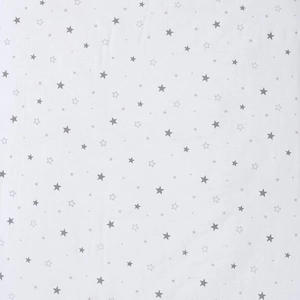 Schardt Solitär 6-Eck Laufgitter Kiefer Weiß Mit Folie Sternchen Grau 3 Schardt Solitär 6-Eck Laufgitter Kiefer Weiß Mit Folie Sternchen Grau – Bild 3