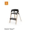 Stokke® Steps™ Hochstuhl Black Natural Buchenholz