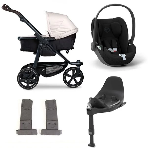 Tfk Mono 2 Kinderwagen Bundle Sand Luftkammer CYBEX Cloud T I-Size + Base + Adapter 1 Tfk Mono 2 Kinderwagen Bundle Sand Luftkammer CYBEX Cloud T I-Size + Base + Adapter