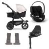 Tfk Mono 2 Kinderwagen Bundle Sand Luftrad | CYBEX Cloud T I-Size + Base + Adapter