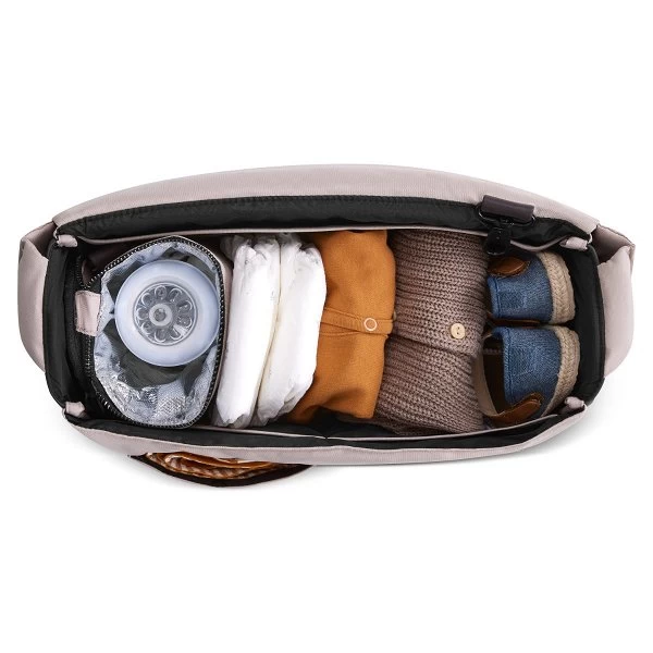 ABC Design Samba 2in1 Kinderwagen Bundle Berry Pure Mit Autositz, Wickeltasche, Fußsack Und Adapter 15 ABC Design Samba 2in1 Kinderwagen Bundle Berry Pure Mit Autositz, Wickeltasche, Fußsack Und Adapter – Bild 15