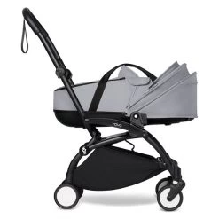 BABYZEN™ YOYO Babywanne Stone -Geschäft Für Babyprodukte yoyo 2 bassinet canopy down profile black frame stone web